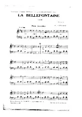 télécharger la partition d'accordéon LA BELLEFONTAINE au format PDF