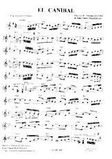 download the accordion score El canibal in PDF format