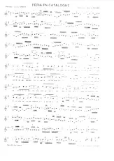 download the accordion score Féria en Catalogne in PDF format