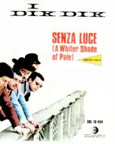 scarica la spartito per fisarmonica Senza Luce (A whiter shade of pale) in formato PDF