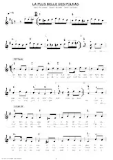 descargar la partitura para acordeón LA PLUS BELLE DES POLKAS en formato PDF