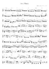 descargar la partitura para acordeón Ave Maria / Accordéon  en formato PDF