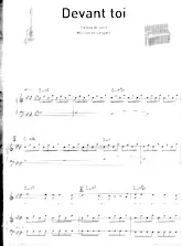 descargar la partitura para acordeón Devant toi en formato PDF