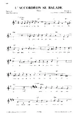 descargar la partitura para acordeón L'accordéon se ballade  en formato PDF
