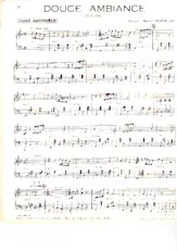 download the accordion score Douce ambiance in PDF format