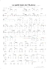 descargar la partitura para acordeón LE PETIT TRAIN DE L'AUBRAC en formato PDF
