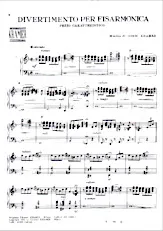 download the accordion score Divertimento per fisarmonica in PDF format