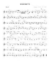 scarica la spartito per fisarmonica Mignonnette in formato PDF