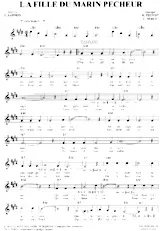 download the accordion score LA FILLE DU MARIN PECHEUR in PDF format