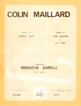 download the accordion score Colin maillard (chantée par Minouche Barelli ) in PDF format