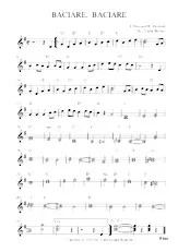 download the accordion score BACIARE, BACIARE in PDF format