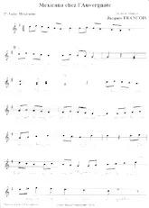descargar la partitura para acordeón Mexicana chez l'Auvergnate en formato PDF
