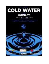 download the accordion score Cold water in PDF format
