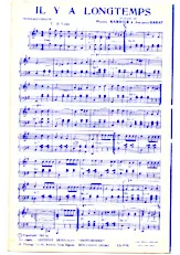 descargar la partitura para acordeón IL Y A LONGTEMPS en formato PDF