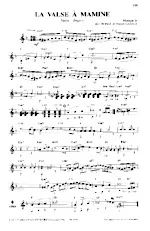 download the accordion score La valse à mamine in PDF format
