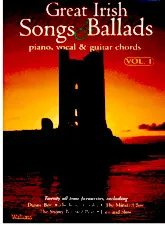 scarica la spartito per fisarmonica Great Irish Songs & Ballads Vol.1 in formato PDF