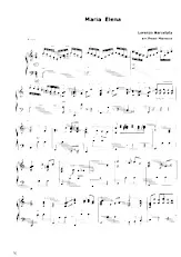 descargar la partitura para acordeón Maria Elena (Arrangement : Frank Marocco) en formato PDF
