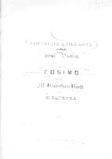 scarica la spartito per fisarmonica Fantaisie brillante sur Cosimo OP.8 in formato PDF