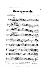 descargar la partitura para acordeón DESESPERACION en formato PDF