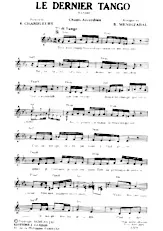 download the accordion score LE DERNIER TANGO in PDF format