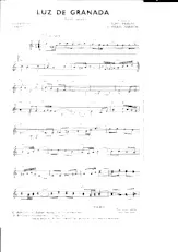 download the accordion score Luz de granada in PDF format