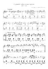 scarica la spartito per fisarmonica Hally Gally (Khali-Gali( (E quando vedrai la mia ragazza) (Arrangement : B Minewski in formato PDF