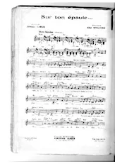 download the accordion score SUR TON EPAULE in PDF format