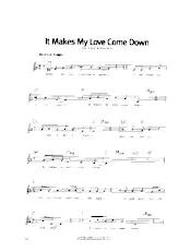 descargar la partitura para acordeón it make my love come down en formato PDF