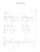 download the accordion score Vincent in PDF format