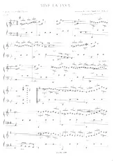 download the accordion score Vive la java in PDF format