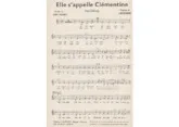 télécharger la partition d'accordéon Elle s'appelle Clémentine au format PDF