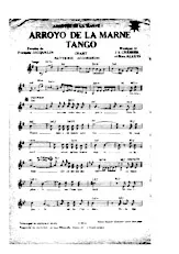 download the accordion score ARROYO DE LA MARNE in PDF format