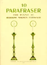 télécharger la partition d'accordéon 10 Parafraser for piano au format PDF