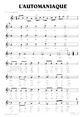 download the accordion score L'AUTOMANIAQUE in PDF format