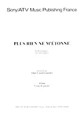 scarica la spartito per fisarmonica PLUS RIEN NE M'ETONNE (Complete) in formato PDF