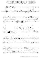 descargar la partitura para acordeón Juste un petit air d'accordéon en formato PDF