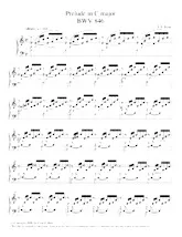 scarica la spartito per fisarmonica Prelude in C major BWV 846 in formato PDF