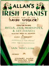 download the accordion score Allans Irish Pianist / Piano Part Of The Irish Fidler / BOOK / in PDF format