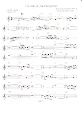 download the accordion score Un coeur une promesse in PDF format