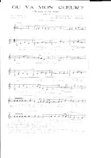 descargar la partitura para acordeón Où va mon Coeur (where is my heart) en formato PDF
