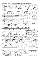 télécharger la partition d'accordéon VALSONS POUR REMONTER LE TEMPS au format PDF