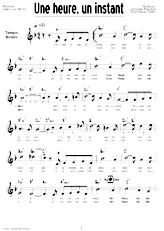 download the accordion score Une heure Un instant in PDF format