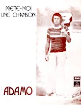 télécharger la partition d'accordéon PRETE MOI UNE CHANSON au format PDF