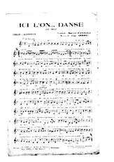 télécharger la partition d'accordéon ICI L'ON...DANSE au format PDF