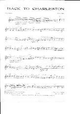 download the accordion score Back to charleston in PDF format
