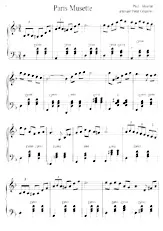 scarica la spartito per fisarmonica Paris Musette in formato PDF
