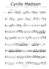 scarica la spartito per fisarmonica Cyrille Madison 1ère et 2ème voix in formato PDF