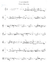 download the accordion score c'est interdit  in PDF format