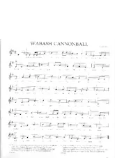 download the accordion score Wabash cannonball in PDF format