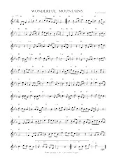 télécharger la partition d'accordéon WONDERFUL MOUNTAINS au format PDF